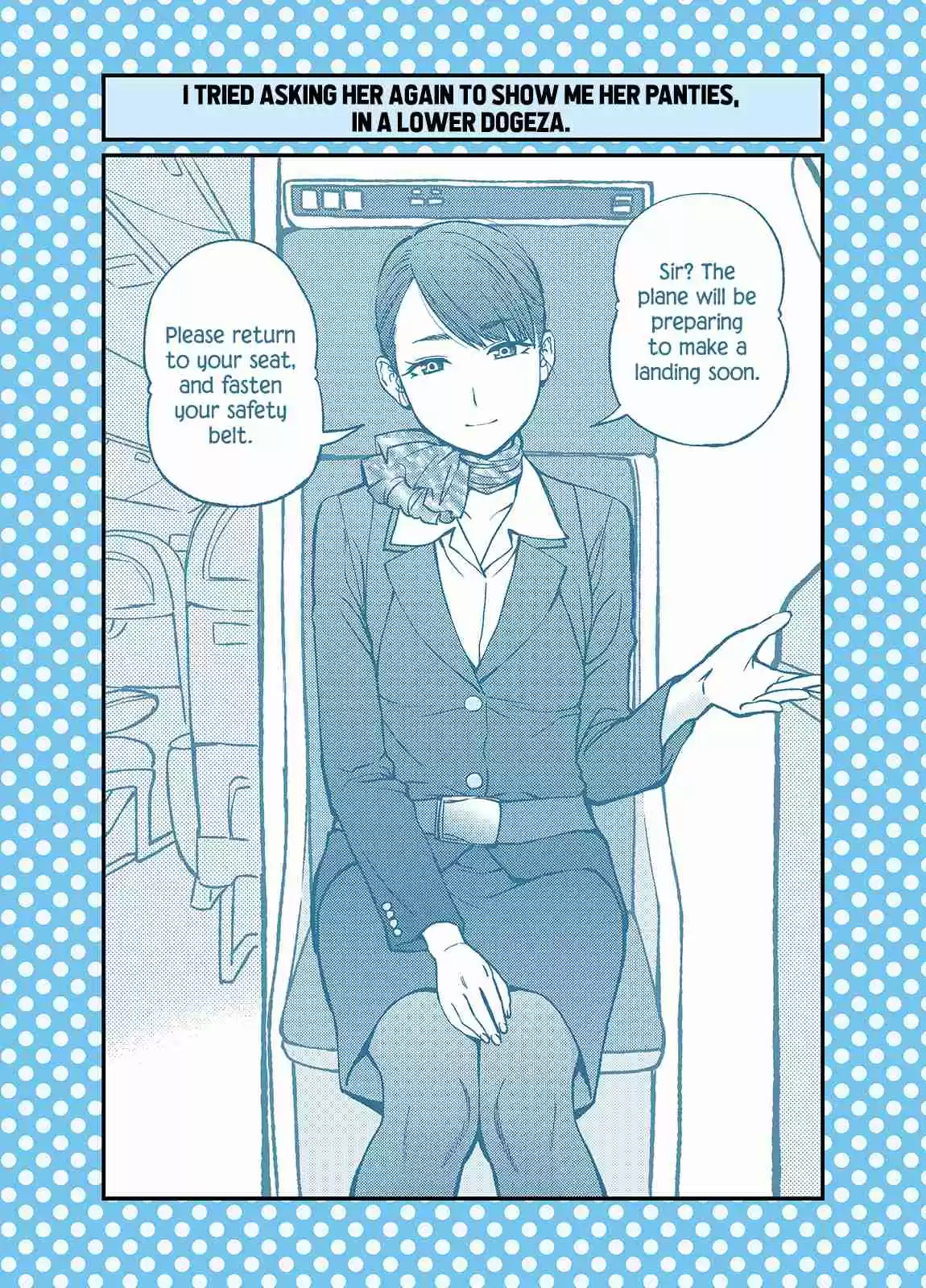 Dogeza De Tanondemita Ch. 31 Cabin Attendant