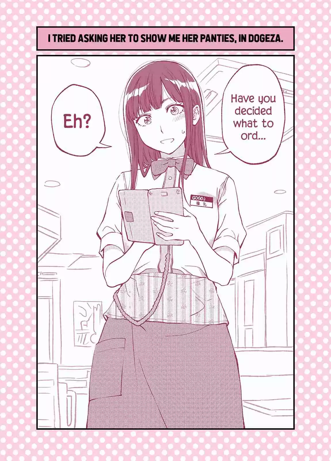 Dogeza De Tanondemita Ch. 33 Family Restaurant Employee