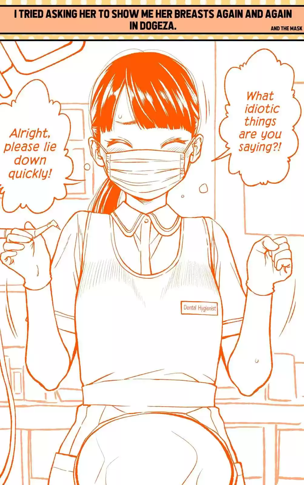 Dogeza De Tanondemita Ch. 34 Dental Hygienist