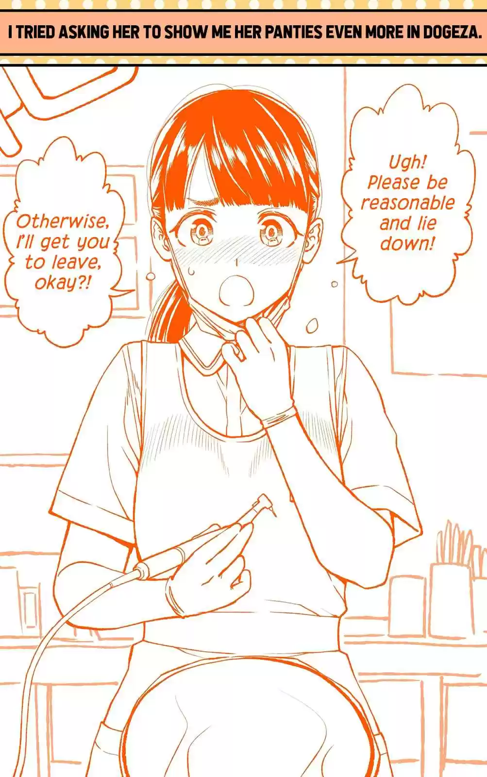 Dogeza De Tanondemita Ch. 34 Dental Hygienist