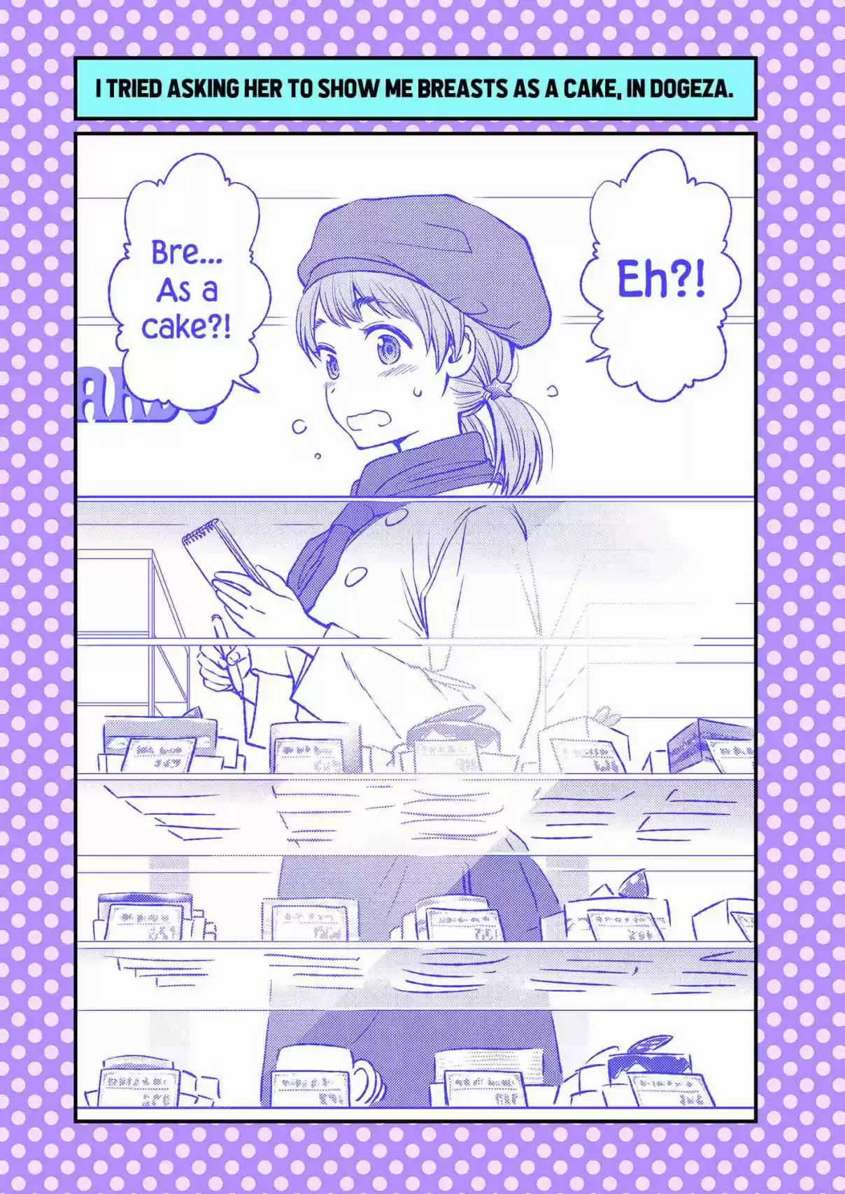 Dogeza De Tanondemita Ch. 39.5 Cake Shop Employee