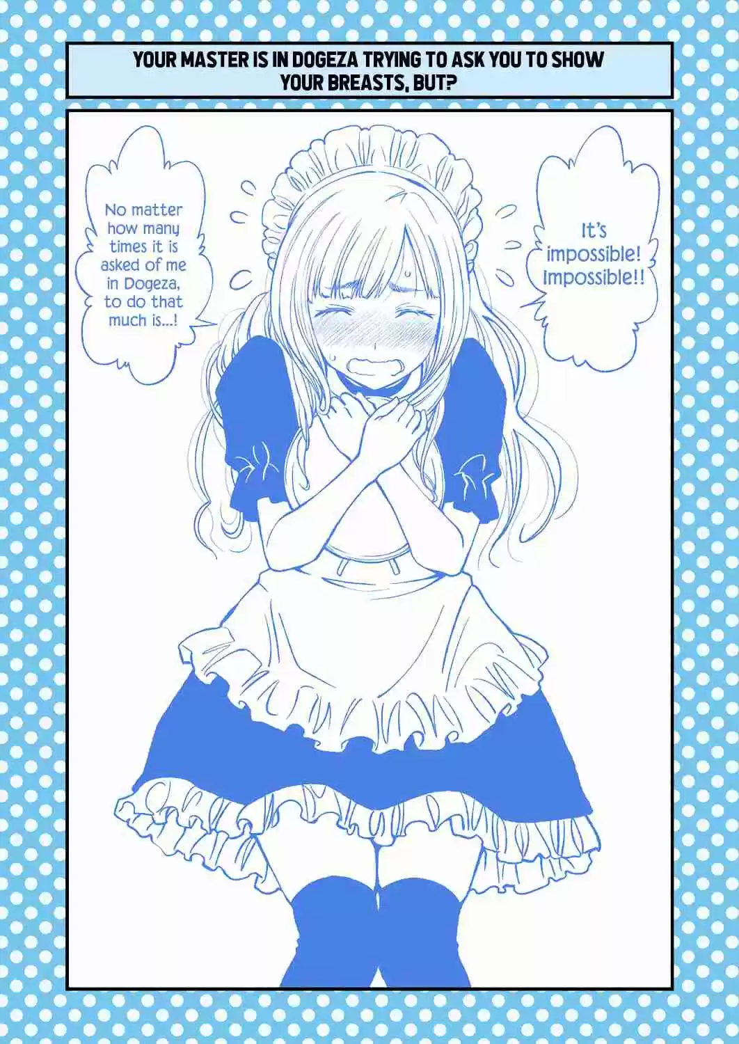 Dogeza De Tanondemita Ch. 43 Maid