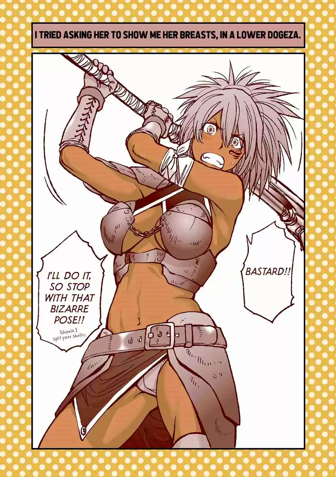 Dogeza De Tanondemita Vol. 1 Ch. 16 Savage Tribe Female Warrior