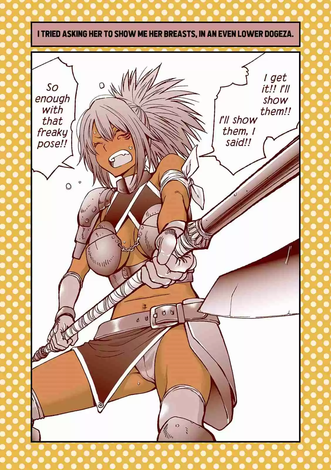 Dogeza De Tanondemita Vol. 1 Ch. 16 Savage Tribe Female Warrior