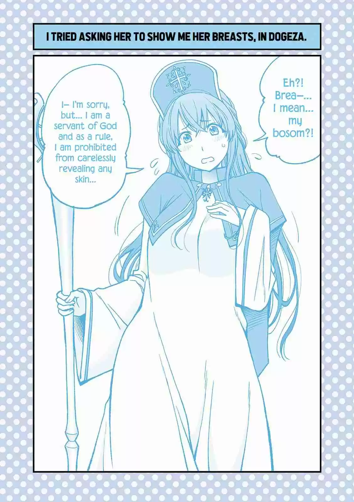 Dogeza De Tanondemita Vol. 1 Ch. 19 Female Priest