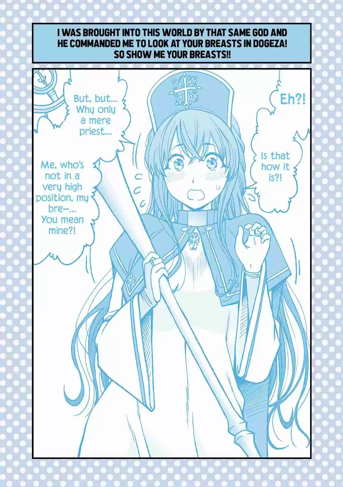 Dogeza De Tanondemita Vol. 1 Ch. 19 Female Priest