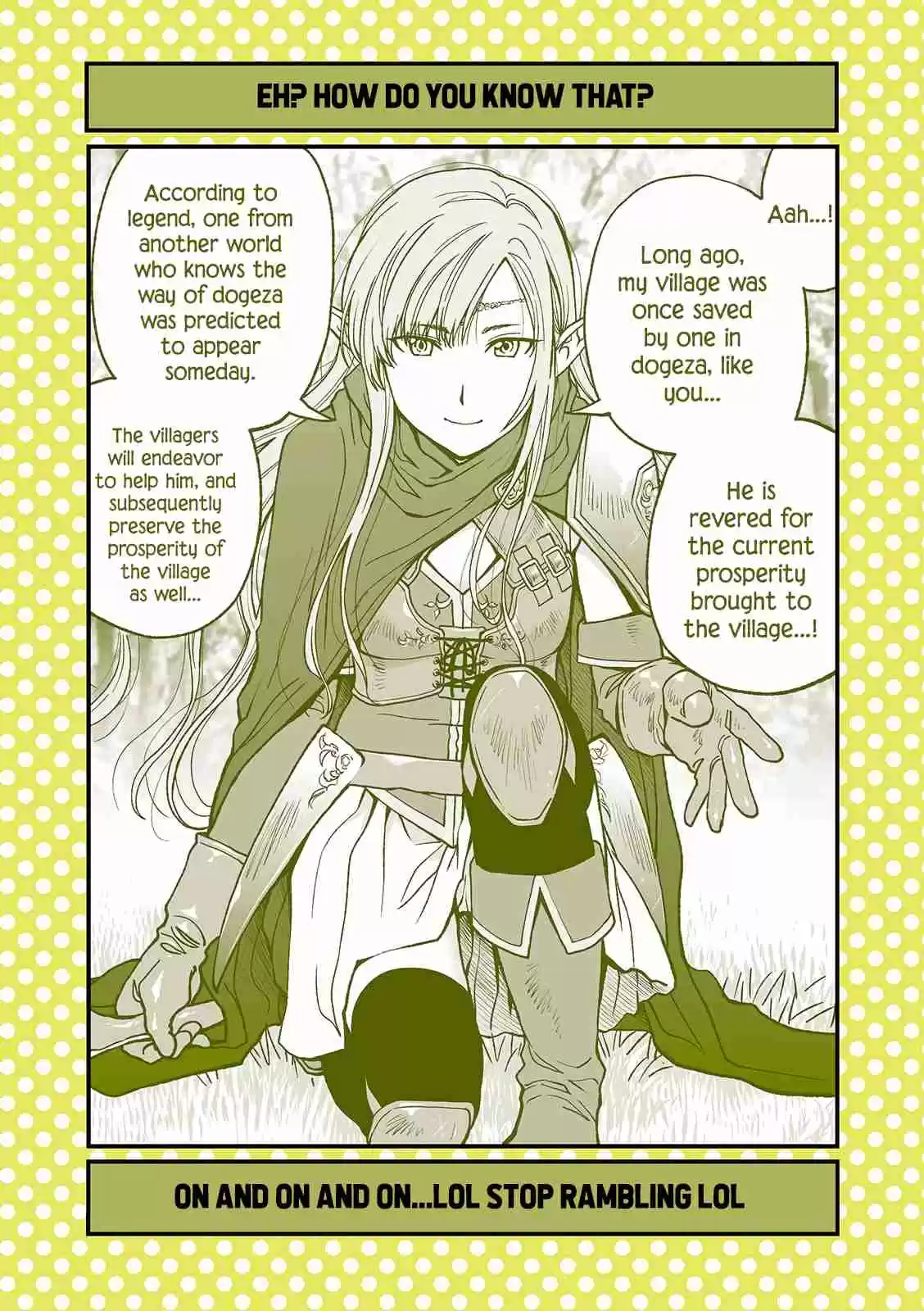 Dogeza De Tanondemita Vol. 1 Ch. 25 Elf Girl