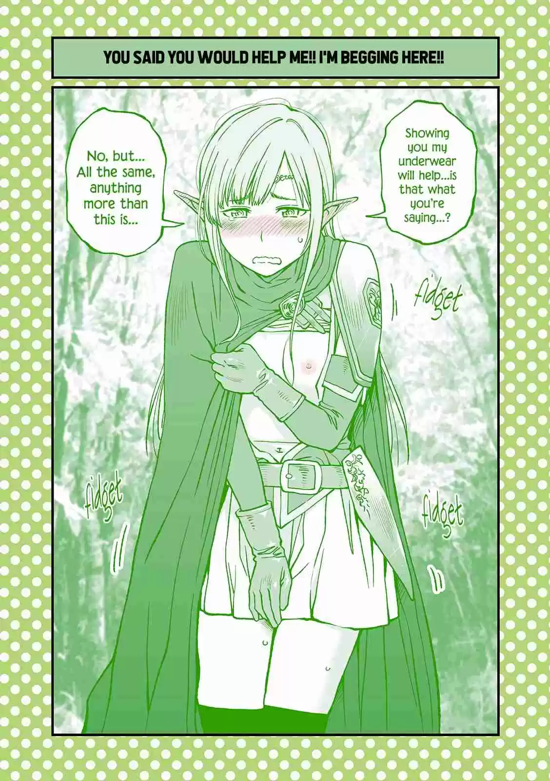 Dogeza De Tanondemita Vol. 1 Ch. 26 Elf Girl Part 2