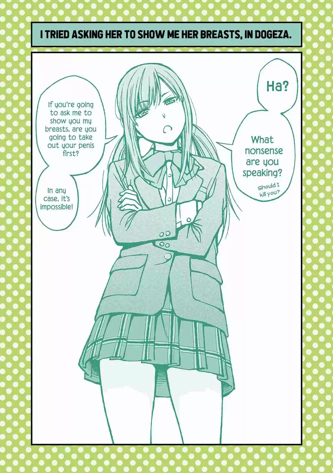 Dogeza De Tanondemita Vol. 1 Ch. 4 ④