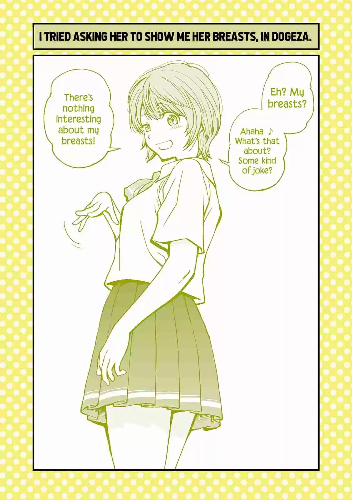 Dogeza De Tanondemita Vol. 1 Ch. 9 ⑨