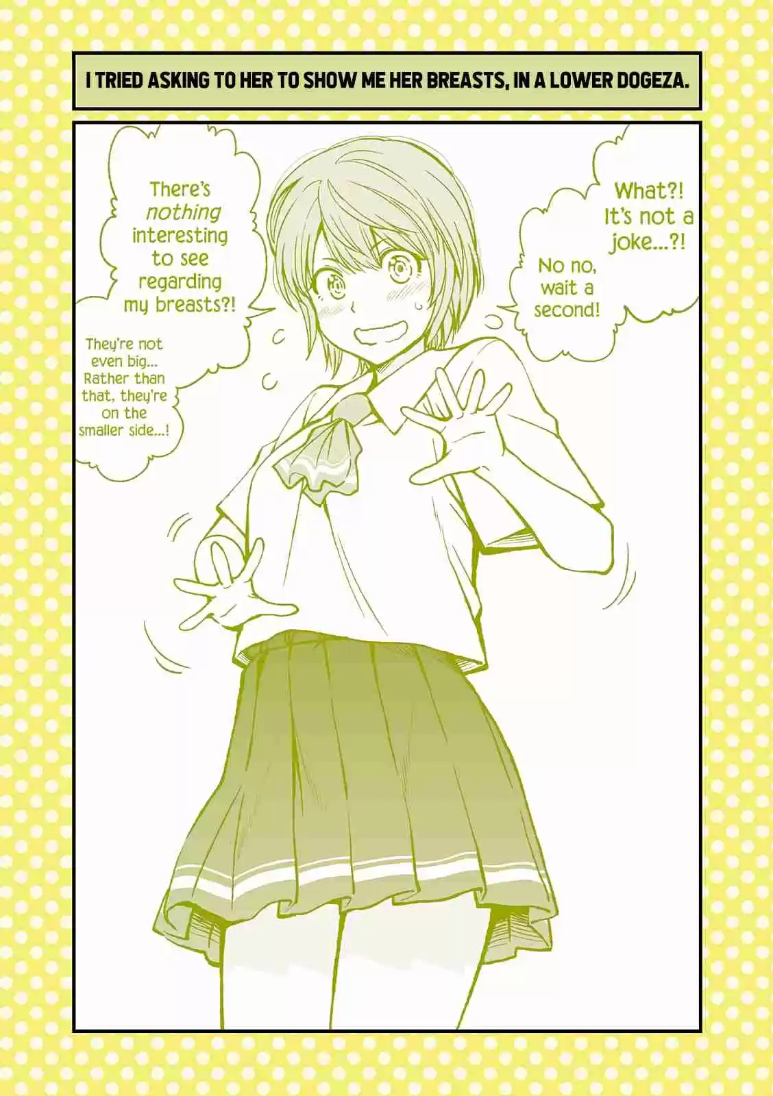 Dogeza De Tanondemita Vol. 1 Ch. 9 ⑨