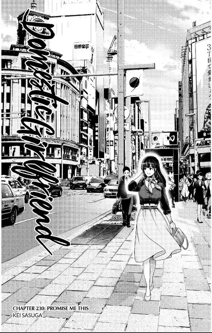 Domestic na Kanojo Chapter 230: Promise Me This