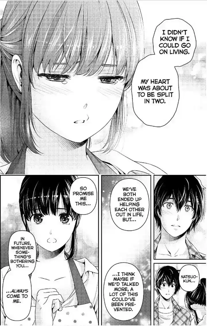 Domestic na Kanojo Chapter 230: Promise Me This