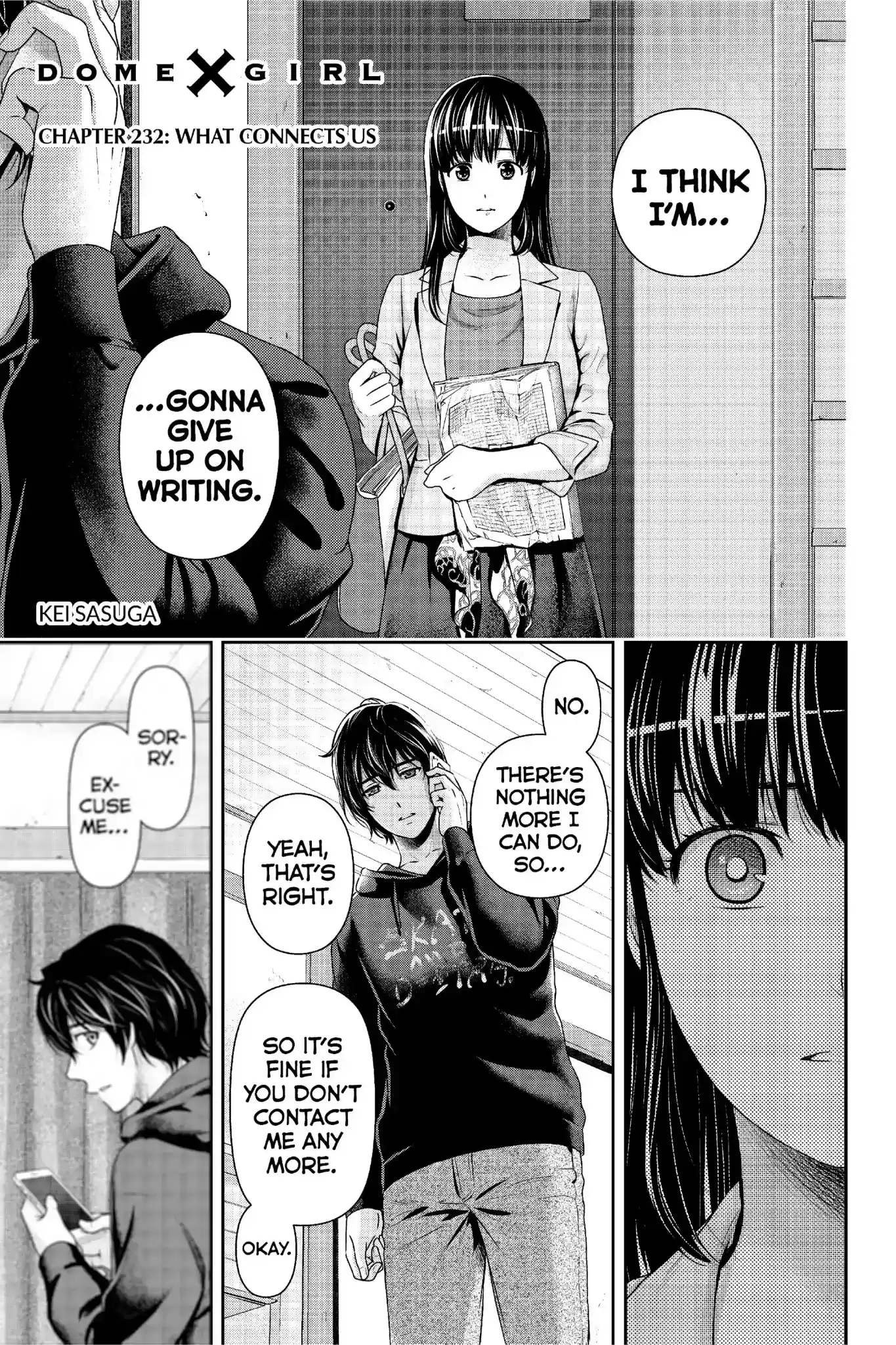 Domestic na Kanojo Chapter 232: What Connects Us