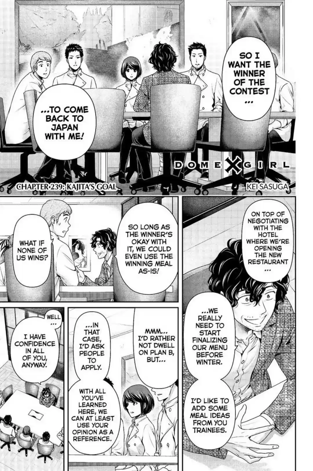 Domestic na Kanojo Chapter 239: Kajita's Goal