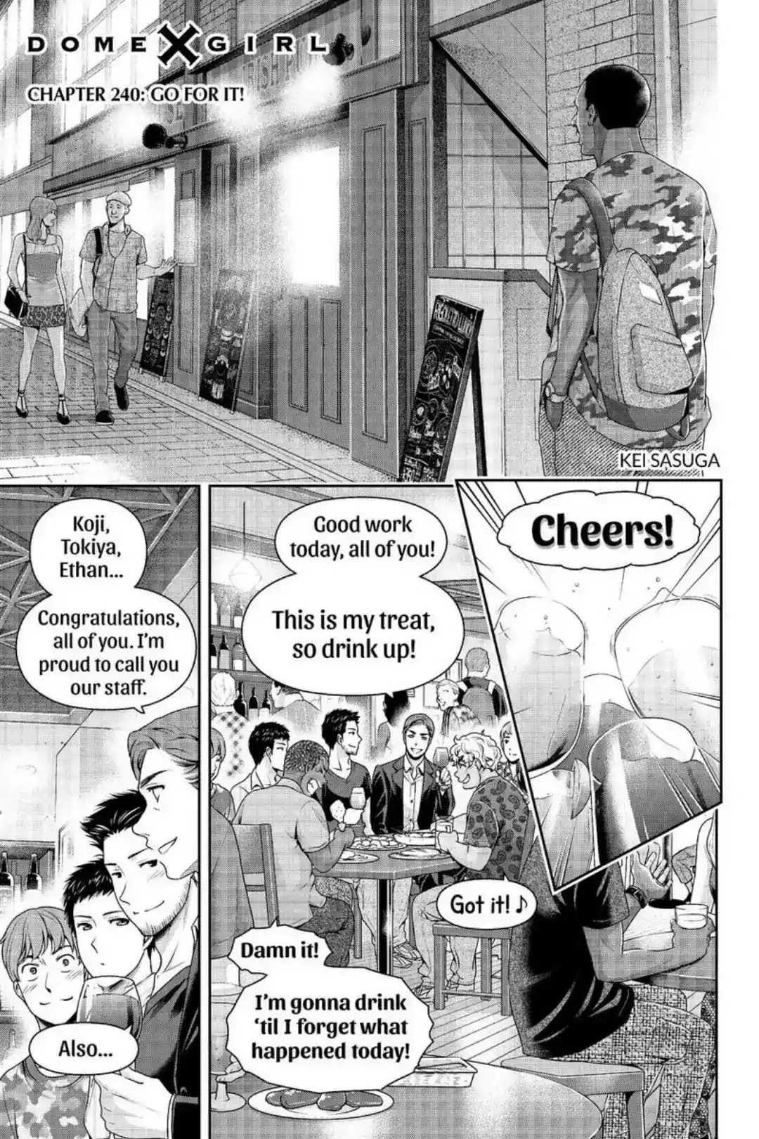 Domestic na Kanojo Chapter 240: Go for It