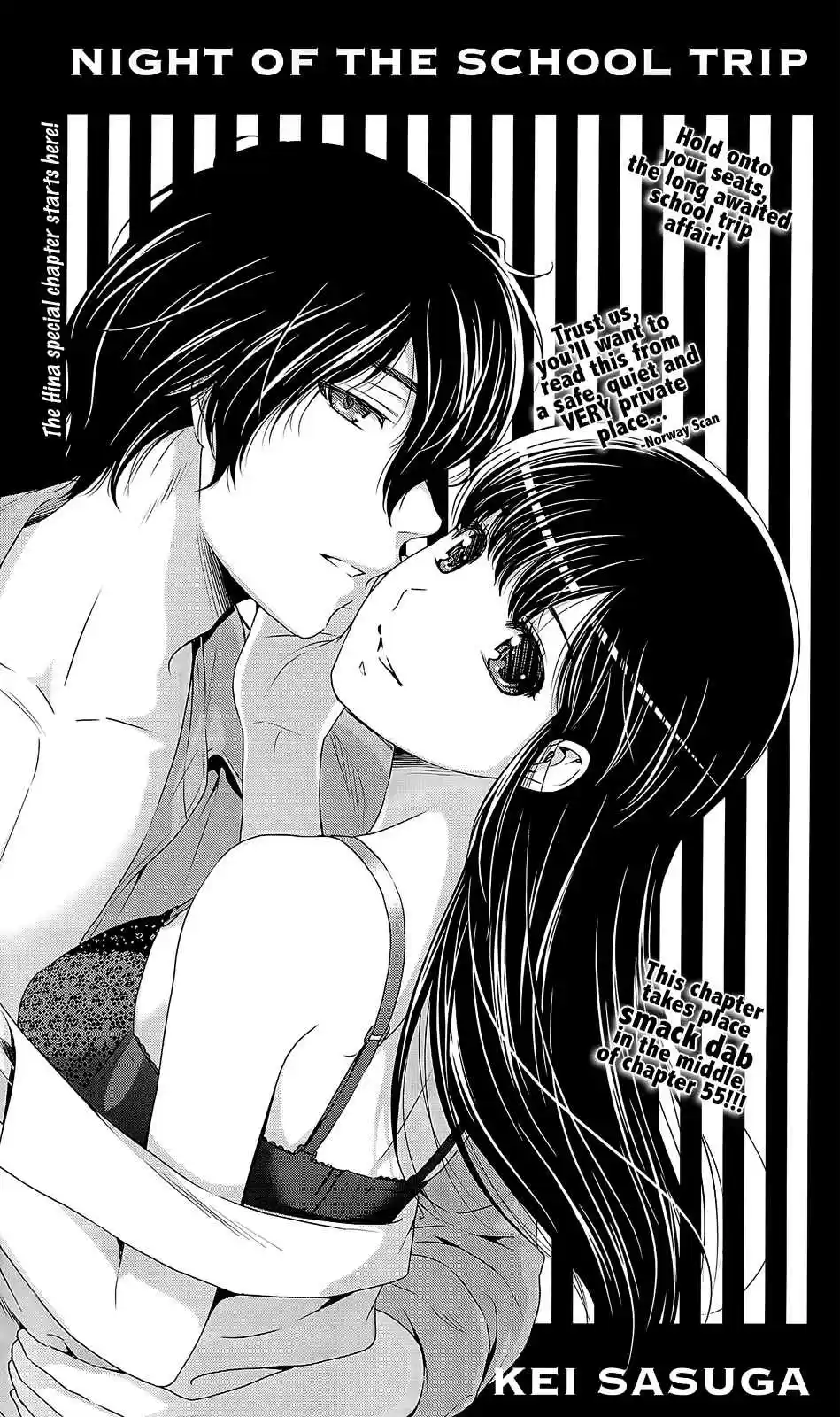 Domestic na Kanojo Vol. 6 Ch. 55.2 Night of the School Trip
