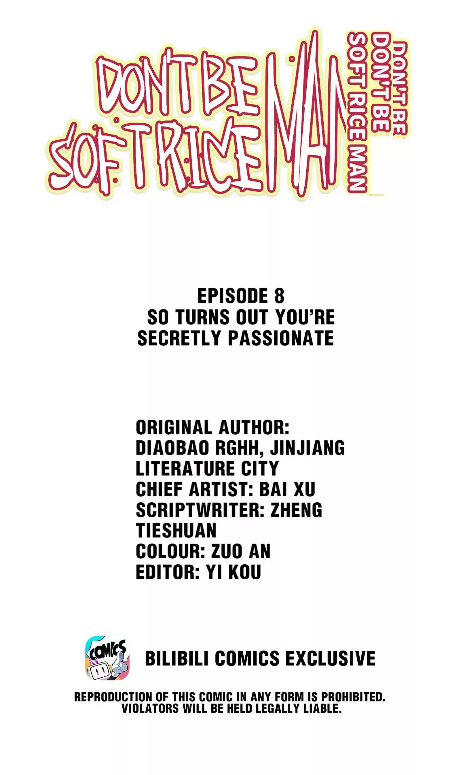 Don’T Be Soft Rice Man Chapter 8