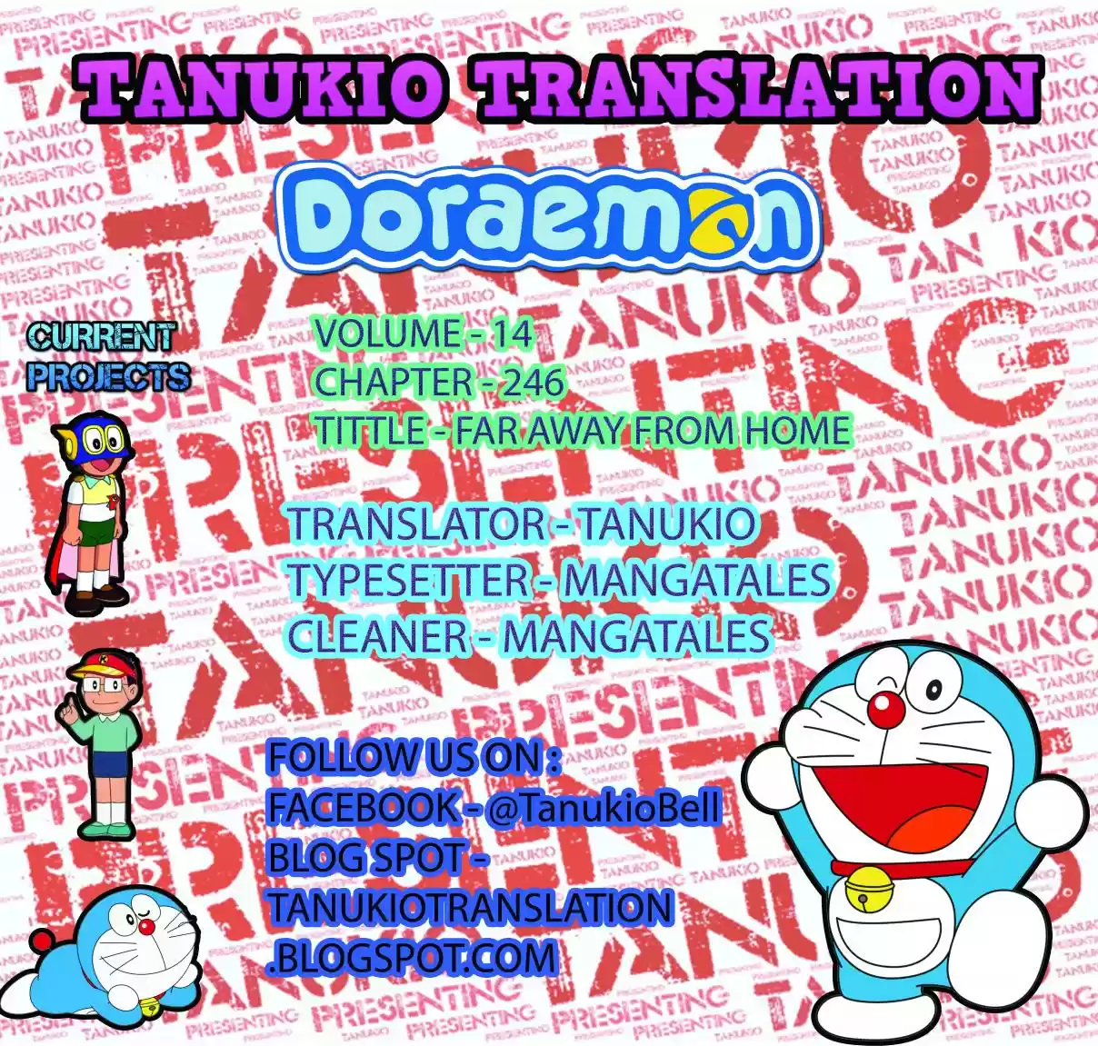 Doraemon 246 VOLUME 14 - CHAPTER 246 - FAR AWAY FROM HOME