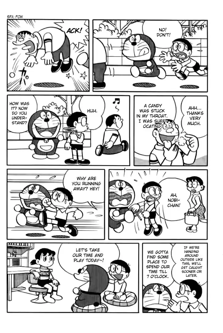 Doraemon Vol. 13 Ch. 239 What is gonna happen at 7 o'clock?