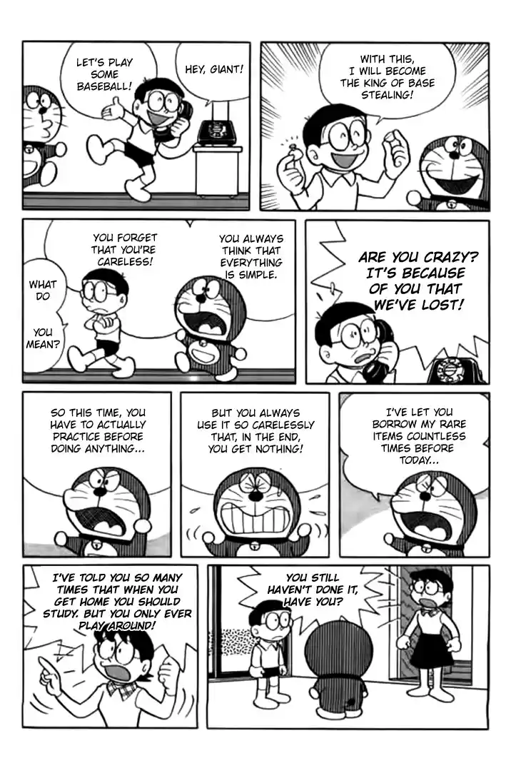 Doraemon Vol. 13 Ch. 240 King of Base Stealing