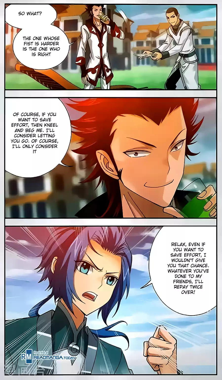 Dou Po Cang Qiong Zhi Da Zhu Zai Ch. 65 A Fight to See Who's Better