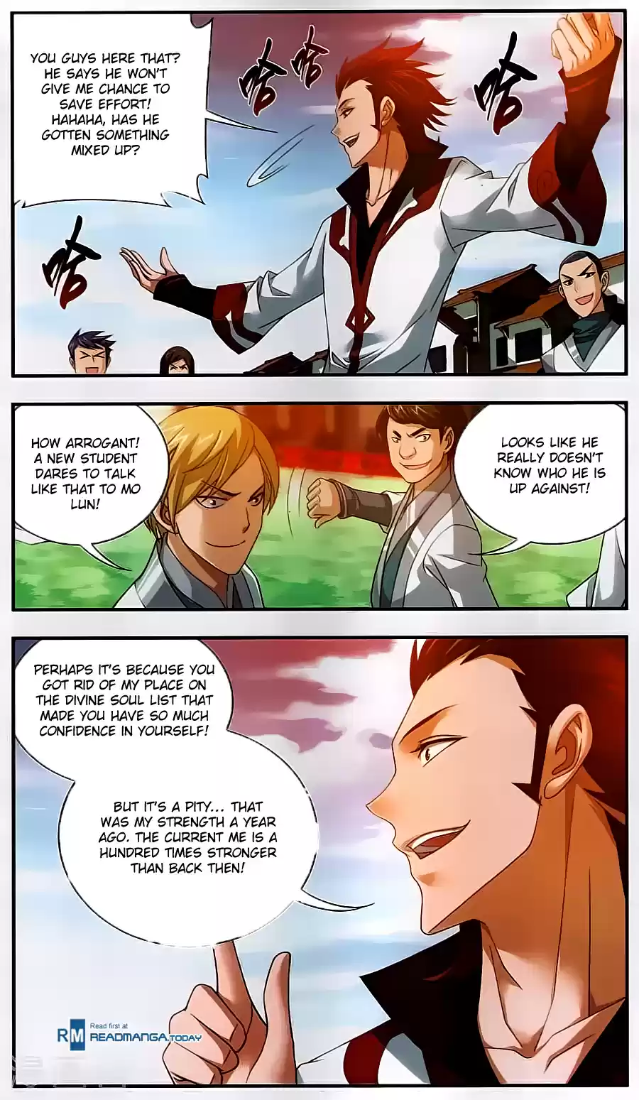 Dou Po Cang Qiong Zhi Da Zhu Zai Ch. 65 A Fight to See Who's Better