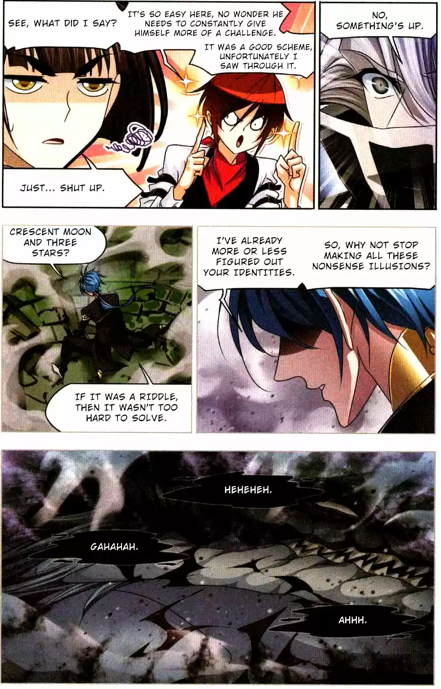 Doulou Dalu Chapter 271: Crescent Moon And Three Stars