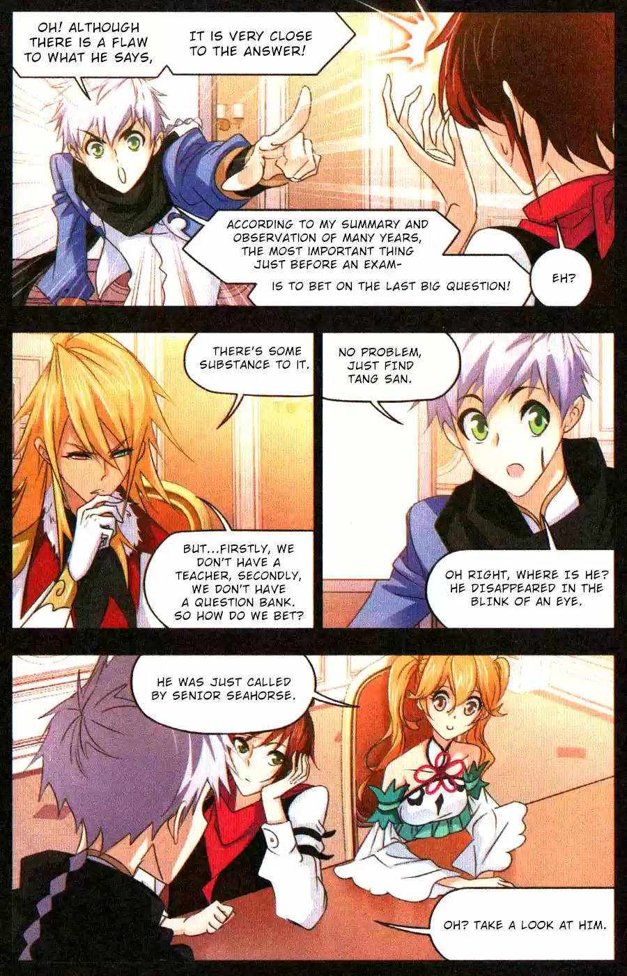 Doulou Dalu Chapter 271: Crescent Moon And Three Stars