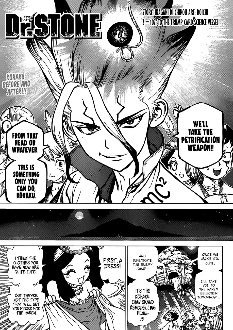 Dr. Stone ch.107