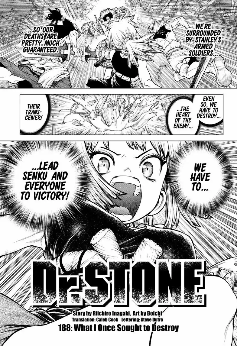 Dr. Stone Chapter 188