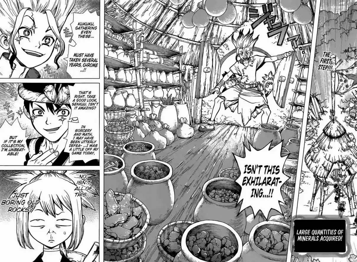 Dr. Stone Vol. 3 Ch. 19 2,000,000 Year Hiding Place