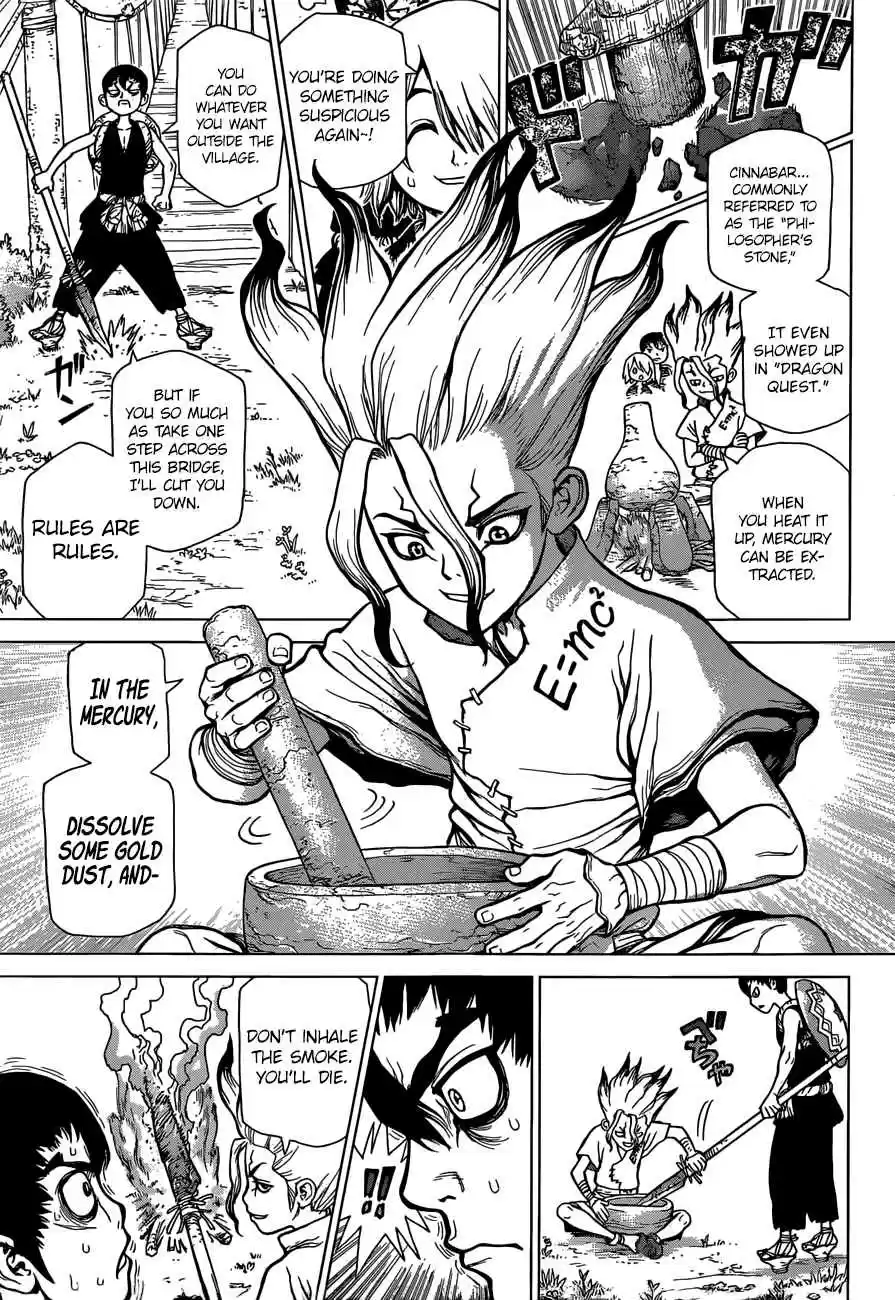 Dr. Stone Vol. 3 Ch. 19 2,000,000 Year Hiding Place