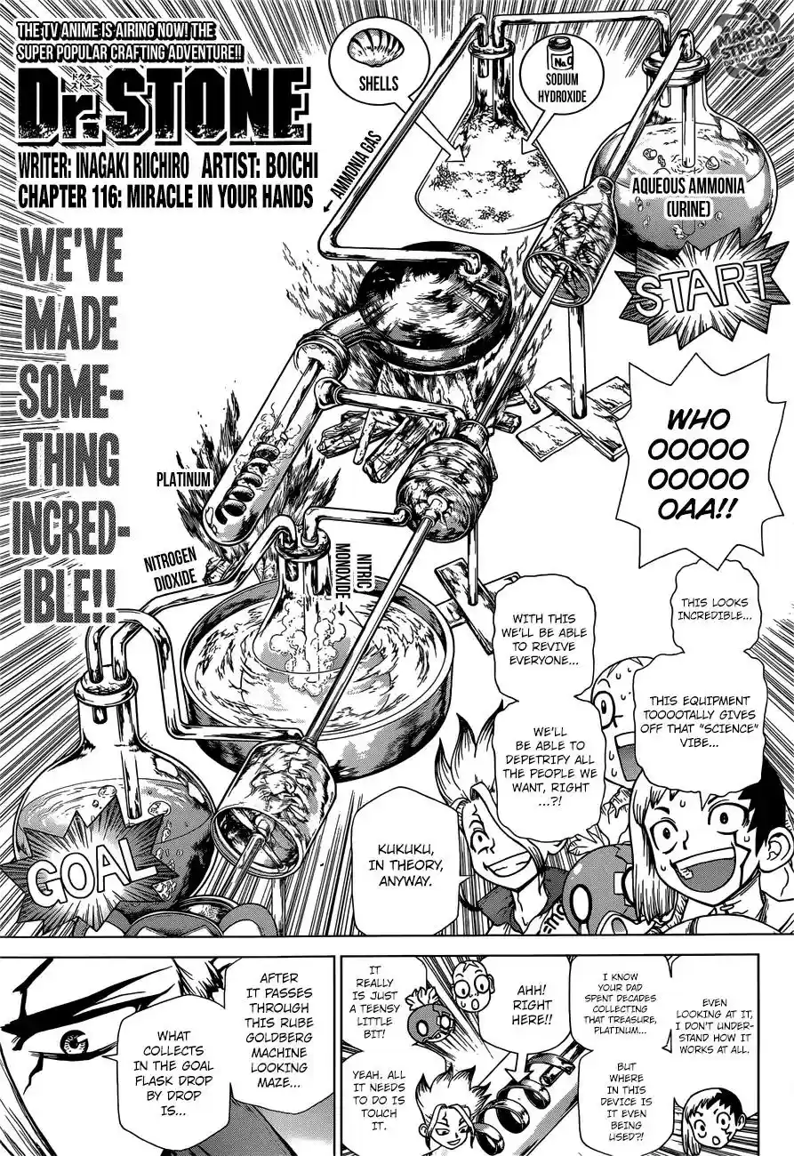 DR. STONE Vol.TBD Chapter 116