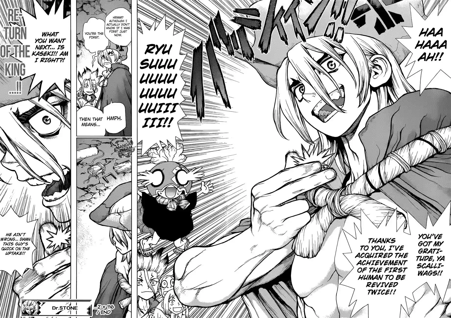 DR. STONE Vol.TBD Chapter 116
