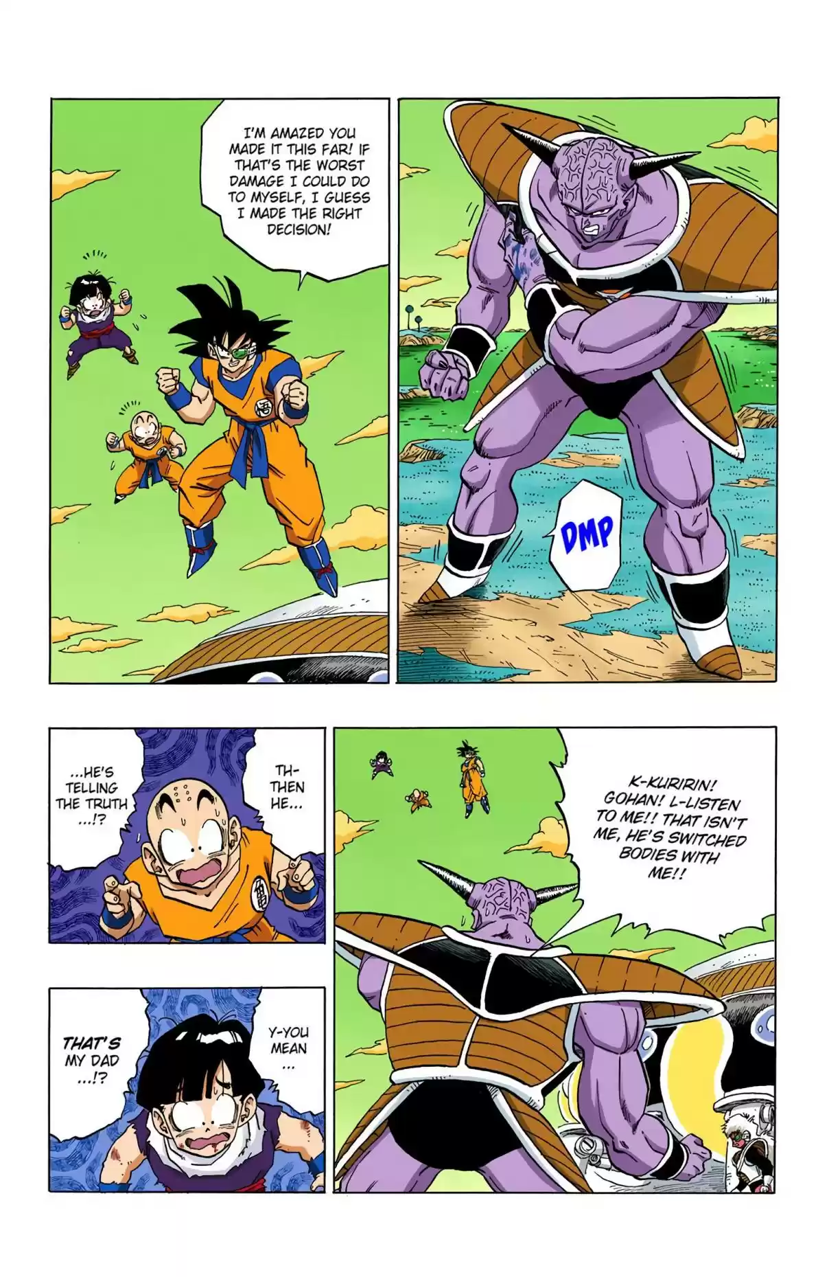 Dragon Ball - Digital Colored Comics 288 Goku or Ginyu?!