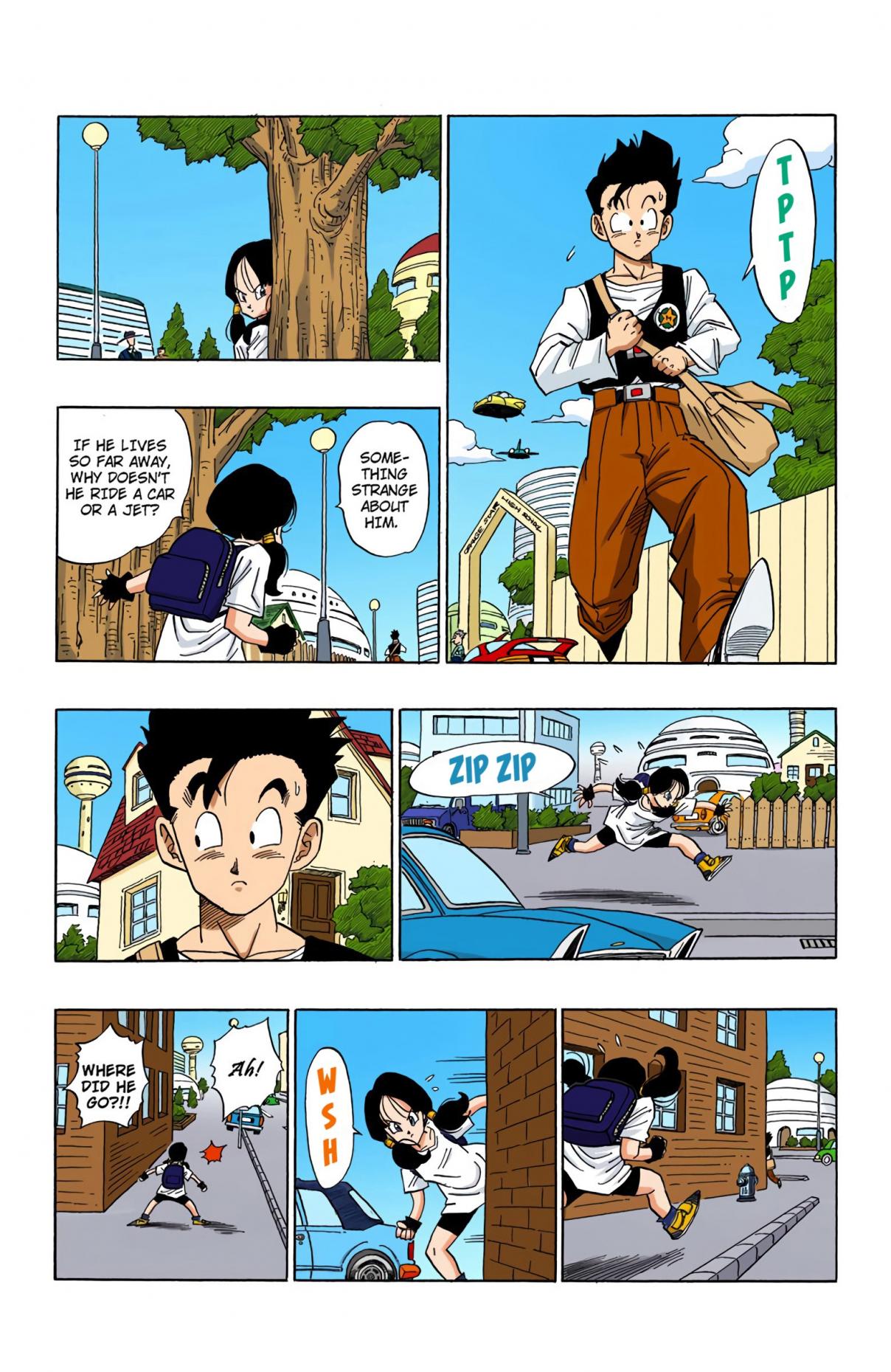 Dragon Ball - Digital Colored Comics 422 Gohan, Very Tired