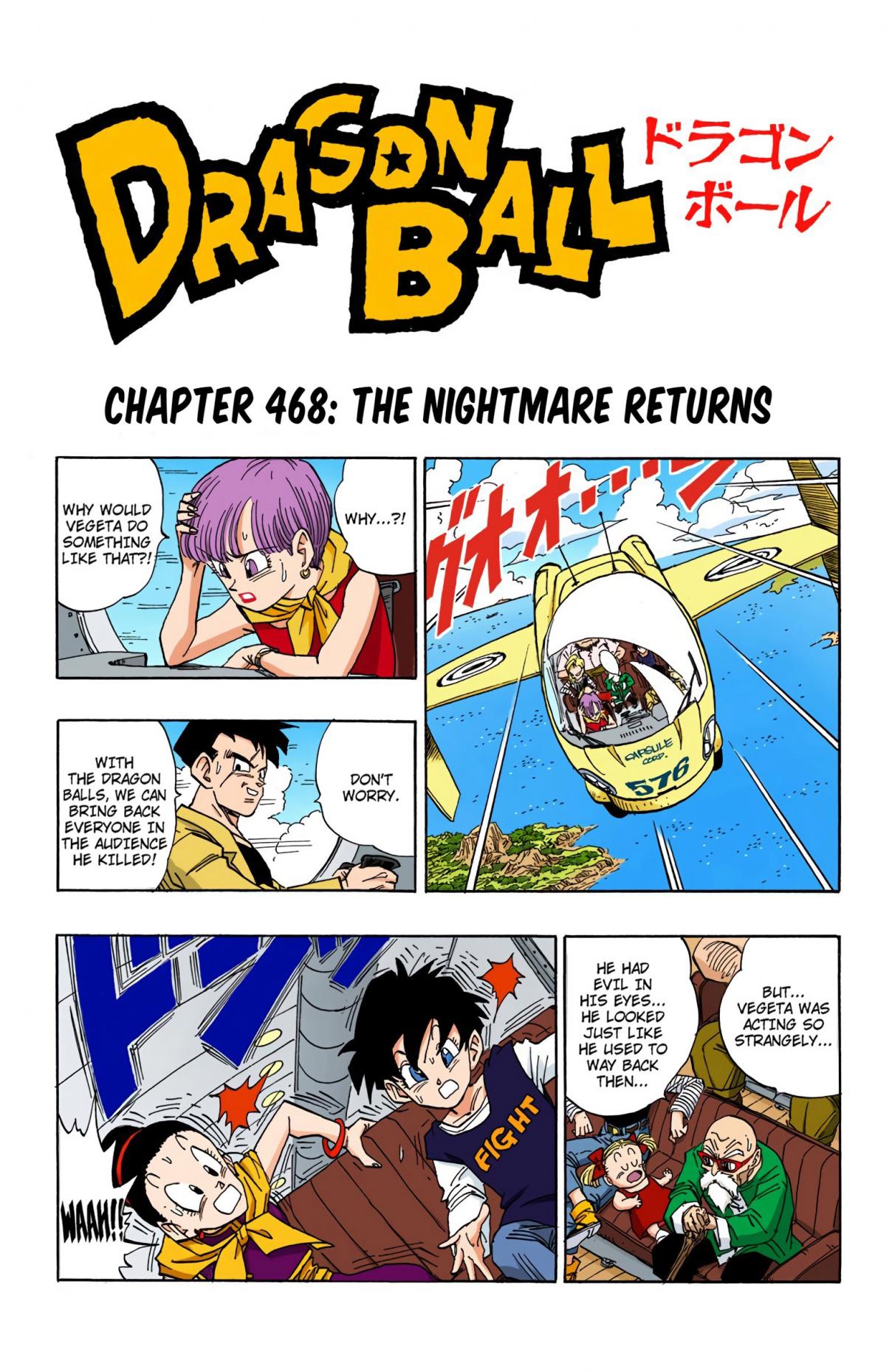 Dragon Ball - Digital Colored Comics 468 The Nightmare Returns