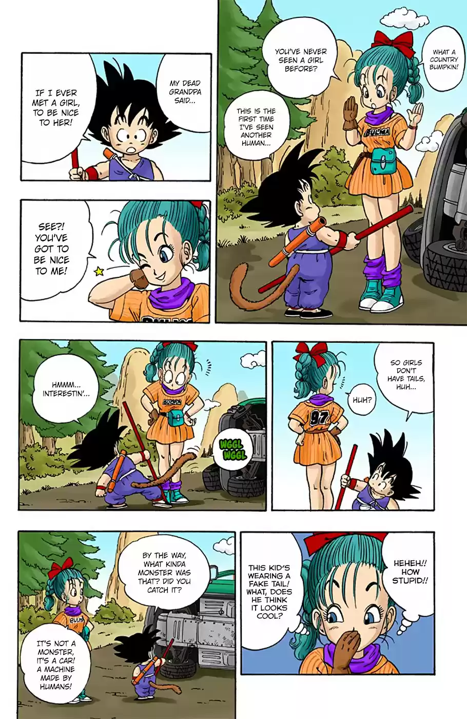 Dragon Ball Digital Colored Comics Vol. 1 Ch. 1 Bloomers and Son Goku