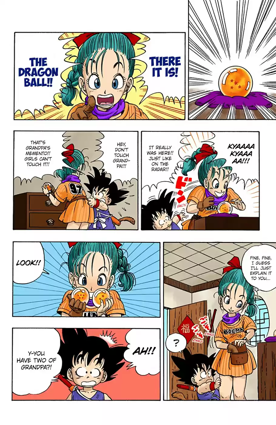 Dragon Ball Digital Colored Comics Vol. 1 Ch. 1 Bloomers and Son Goku