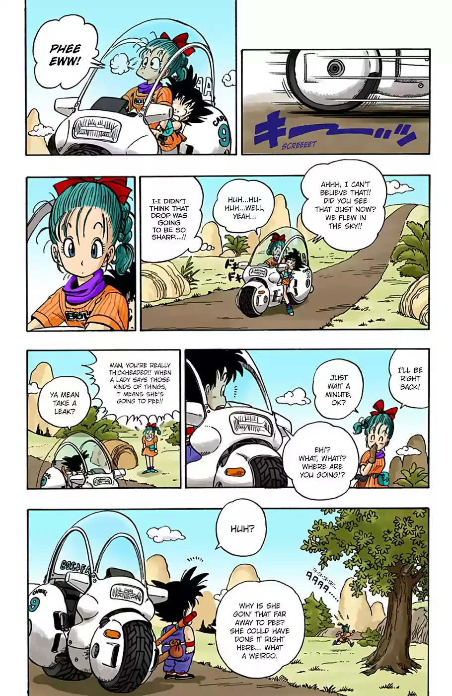 Dragon Ball Digital Colored Comics Vol. 1 Ch. 1 Bloomers and Son Goku