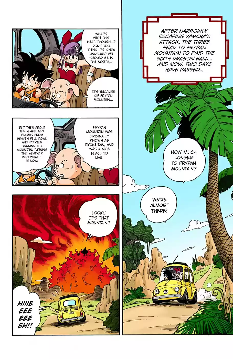 Dragon Ball Digital Colored Comics Vol. 1 Ch. 11 Gyūmaо̄ on Frypan Mountain