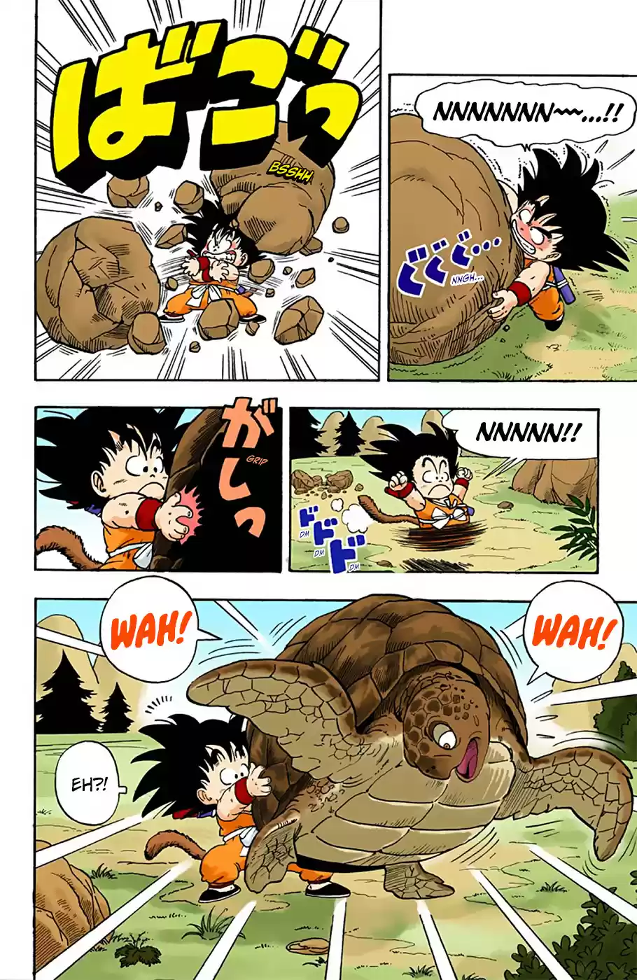 Dragon Ball Digital Colored Comics Vol. 1 Ch. 3 Goku Runs to the Beach