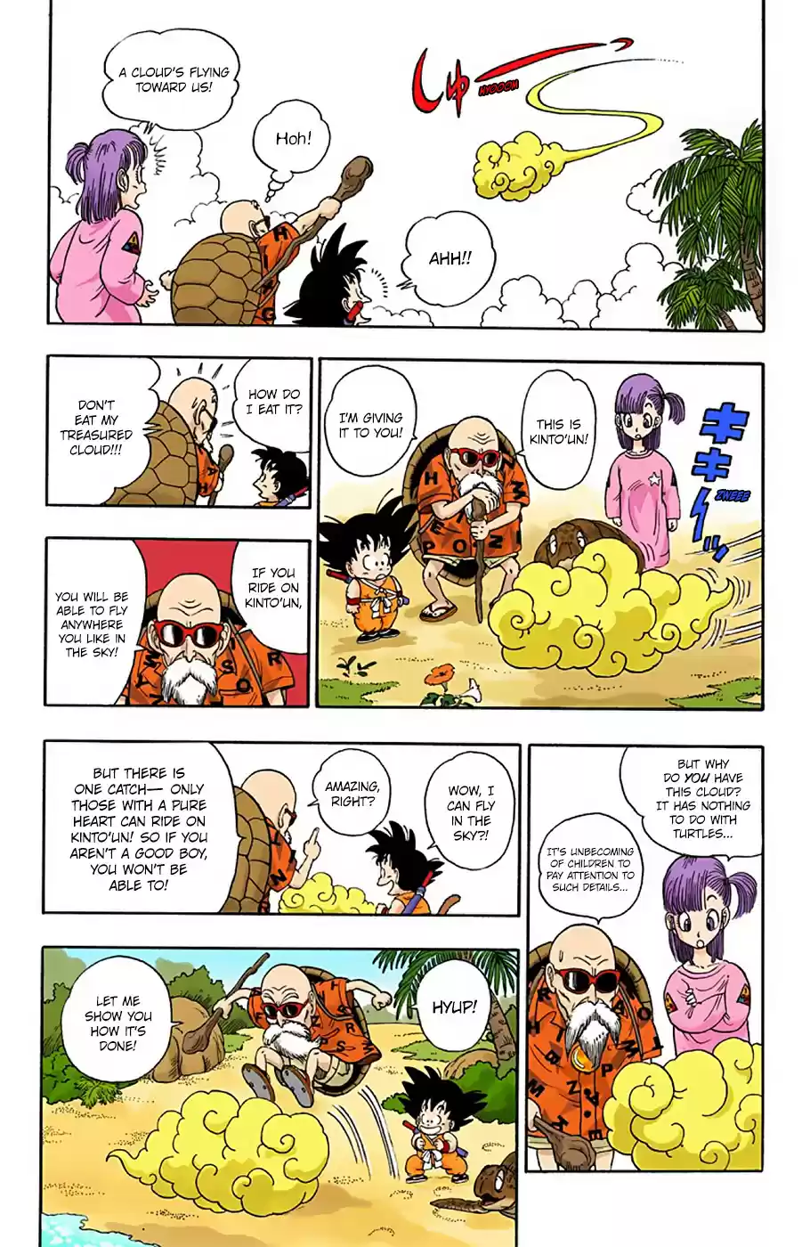 Dragon Ball Digital Colored Comics Vol. 1 Ch. 4 Kame Sen'nin's Kinto'un