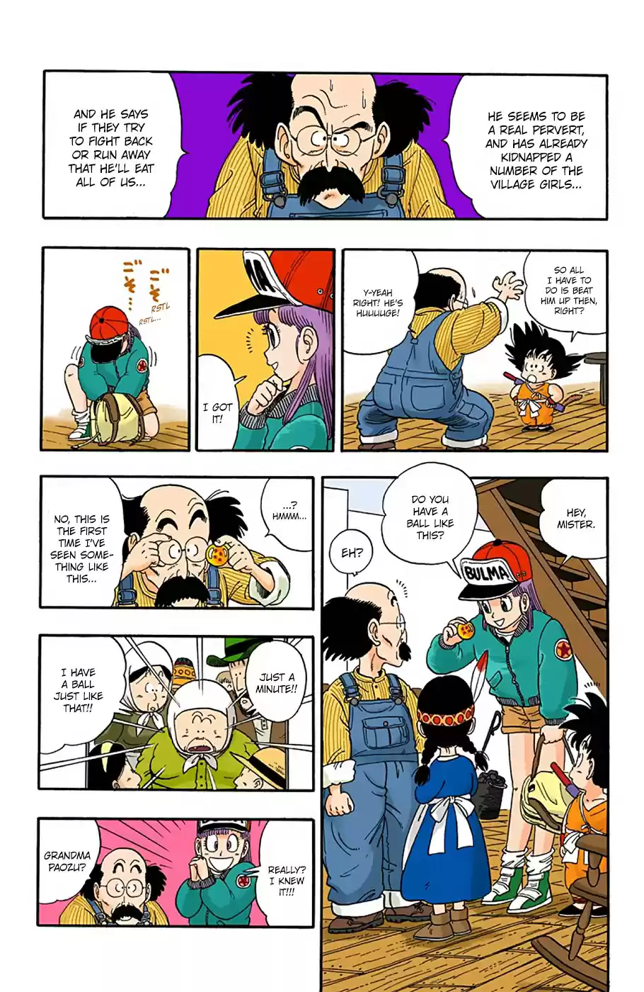 Dragon Ball Digital Colored Comics Vol. 1 Ch. 5 Oolong Appears!