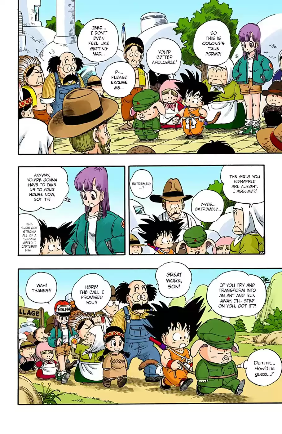 Dragon Ball Digital Colored Comics Vol. 1 Ch. 6 Oolong vs. Son Goku