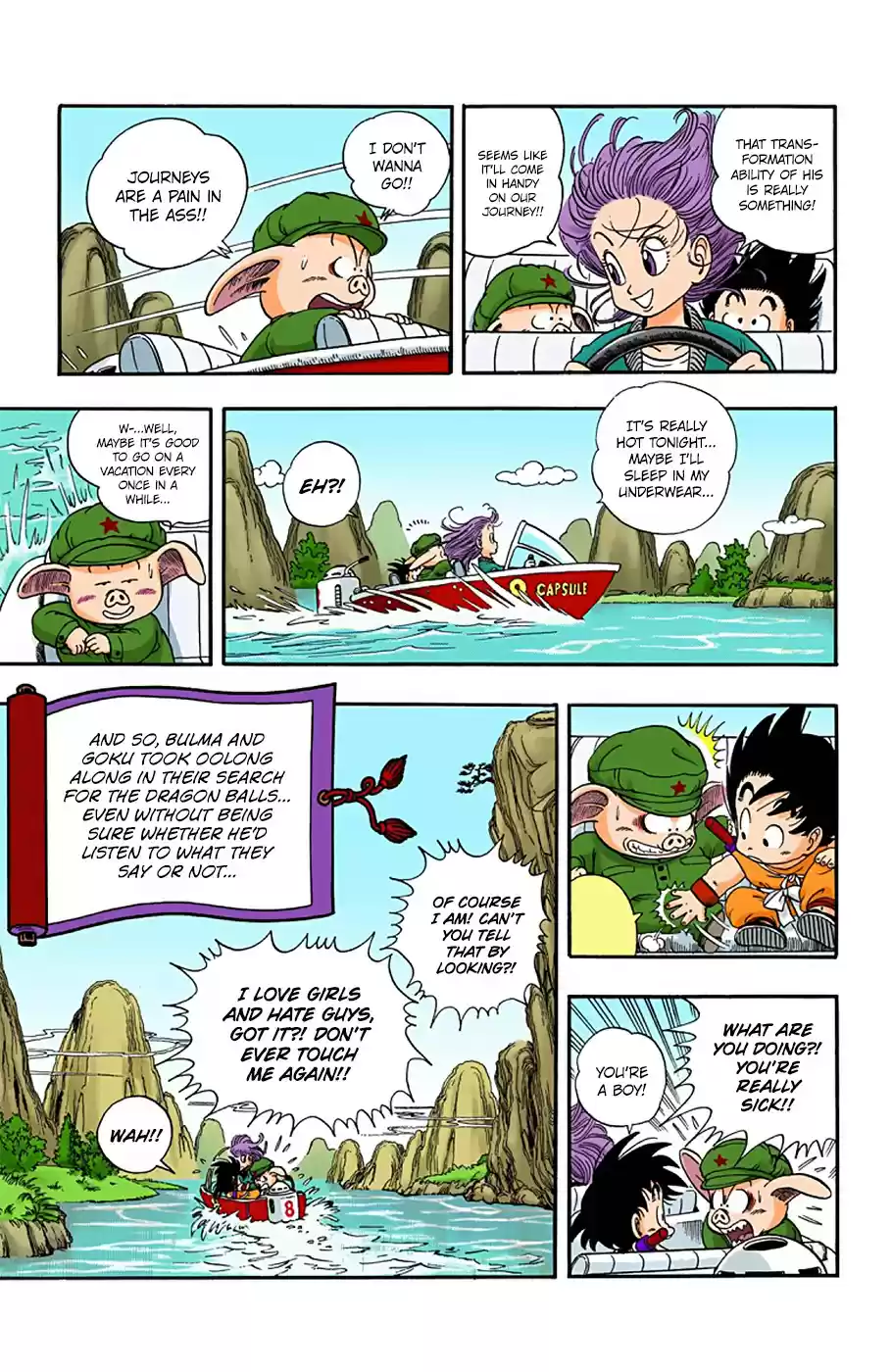 Dragon Ball Digital Colored Comics Vol. 1 Ch. 6 Oolong vs. Son Goku