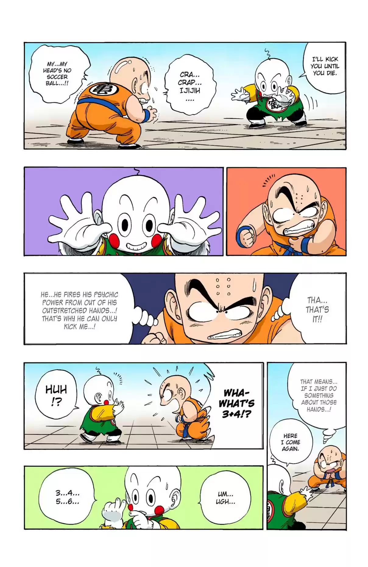 Dragon Ball Digital Colored Comics Vol. 10 Ch. 121 Kuririn's Master Plan