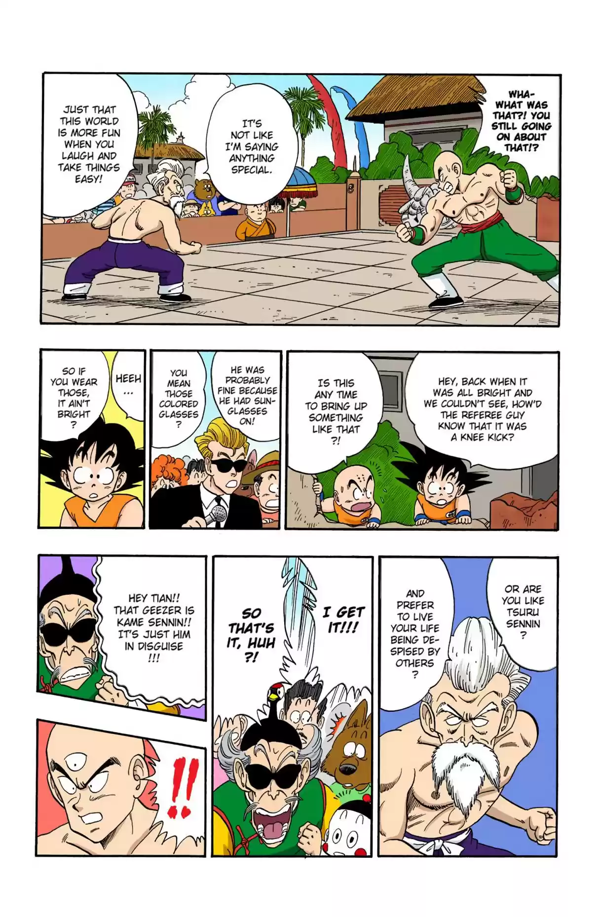 Dragon Ball Digital Colored Comics Vol. 11 Ch. 124 Young Tien