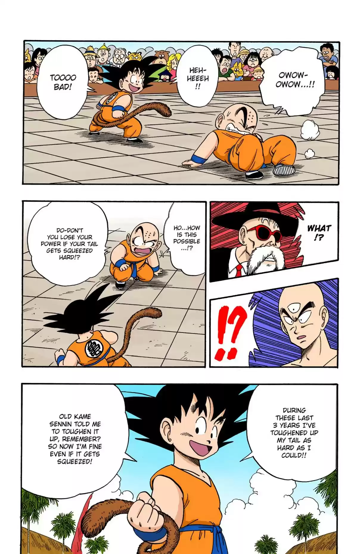 Dragon Ball Digital Colored Comics Vol. 11 Ch. 127 Goku vs. Kuririn, Part 3